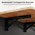 Noelse Kitchen Island with Storage, Island Table for Kitchen with Drop Leaf, Spice Rack, Towel Bar for Small Kitchens, White